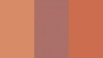 Copper Crayola Penny And Red Three Color Background