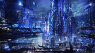 Futuristic City Wallpaper