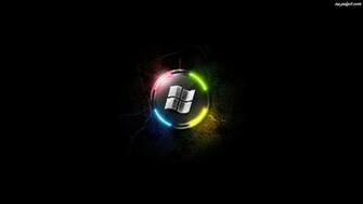 Windows Logo Wallpaper Microsoft Black