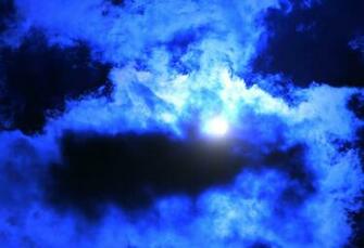 Blue Moon Light Wallpaper Hq Desktop
