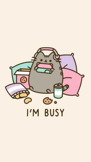 Pusheen Background On