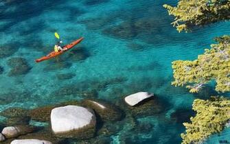 Wallpaper Kayaking At Lake Tahoe Nevada X