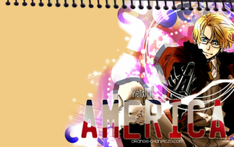 America Usa Axis Powers Hetalia Design Wallpaper