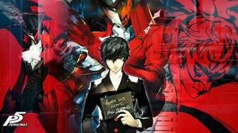 Persona Protagonist Shin Megami Tensei Art Kid Plate Wallpaper