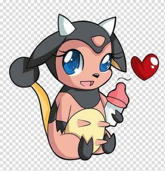 Pok Mon X And Y Miltank Tauros Chibi Go Transparent