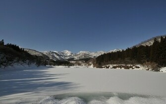 Snowy Mountains Wallpaper