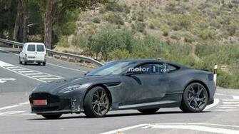 Aston Martin Dbs Superleggera Spied Up Close Update
