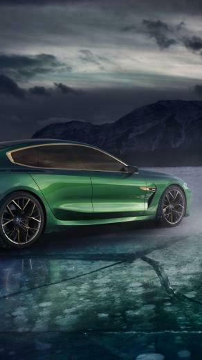 Wallpaper Bmw Concept M8 Gran Coupe Rear Side