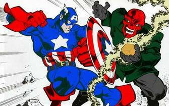 Captain America And Red Skull Newsies Edge Off Topic Comic Vine