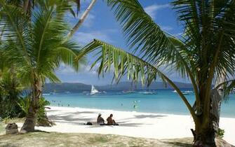 Tropical Beach Desktop Wallpaper For HD Widescreen And Mobile