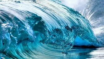 Waves Nature Sea Water Drops Wallpaper HD