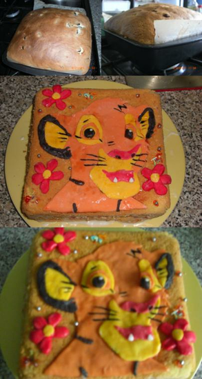 Lion King Cake By R A W