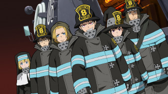 Fire Force Characters Special Company 4k Wallpaper