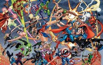Marvel Vs Dc Desktop Wallpaper