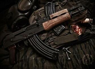 Akm Assault Rifle HD Wallpaper Background Image Id