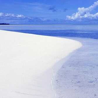 White Sand Beach Wallpaper