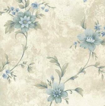 Light Blue Beige Cg11334 Arabelle Trail Wallpaper Kitchen