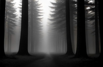 Black And White Nature Wallpaper