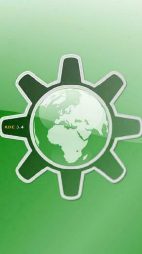 Kde Linux Desktop Wallpaper Green Background iPhone And