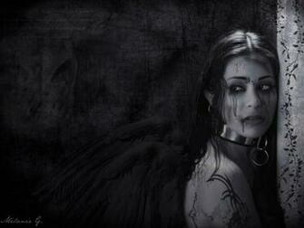Gothic Dark Art Fallen Angel Picture Nr