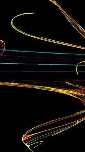 Cool Graphic Black Yellow Wallpaper Sc Smartphone