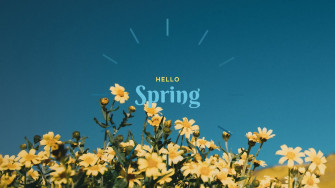 And Customizable Spring Desktop Wallpaper Templates