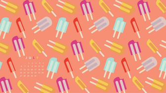 July Calendar Wallpaper