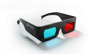 3d Glasses General White