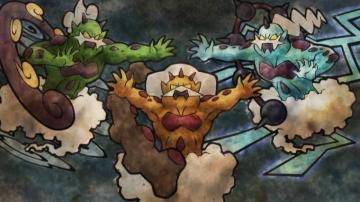 Tornadus Landorus And Thundurus Pokemon Drawings