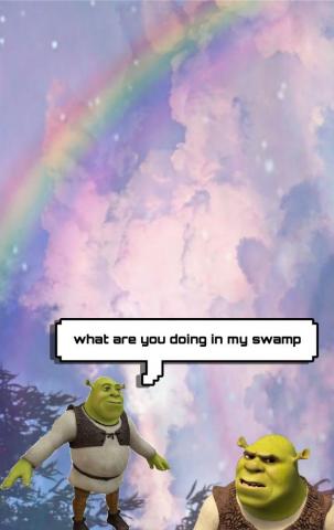Aesthetic Shrek Wallpaper Funny iPhone