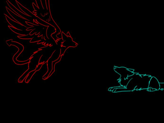 Evil Wolves Wallpaper Fly Over Me Angel By