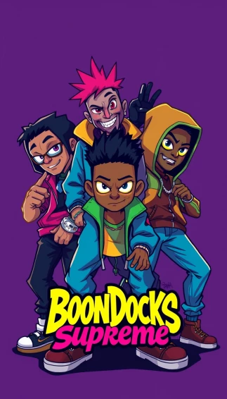 Boondocks Supreme Wallpaper
