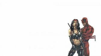 Ultimate Daredevil Elektra Computer Wallpaper Desktop Background