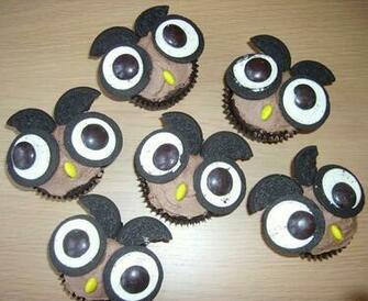 Oreo Owl Chocolate Cupcakes Are So Cute Look At Those Large Adorable
