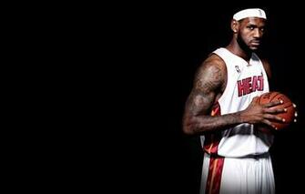 Lebron James Nba Miami Heat Background Ball Tattoos Wallpaper