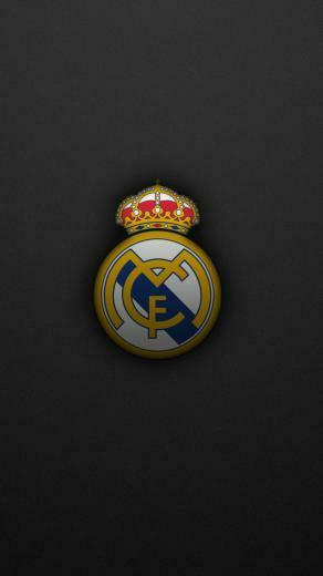 iPhone Wallpaper HD Real Madrid Logo Background