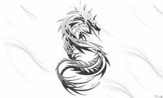 Tribal Dragon By Mrlinkyy