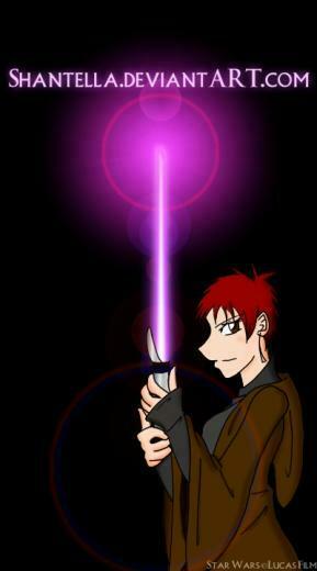 Purple Lightsaber By Shantella