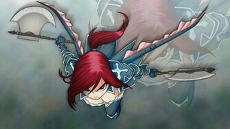 Erza Scarlet Fairy Tail Armor Weapon Wings Wallpaper HD Anime