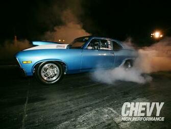 Chevrolet Nova Side Burnout