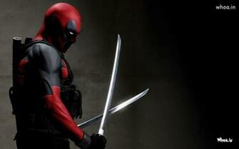 Deadpool Hollywood Movies HD Wallpaper With Dark Background
