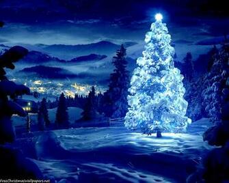 Pics Photos Snowy Christmas Background Widescreen