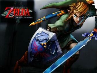 The Legend Of Zelda Twilight Princess Papel De Parede Sobre