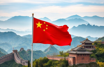 China Flag Wallpaper