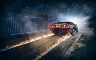 Delorean 1080p 2k 4k HD Wallpaper Background