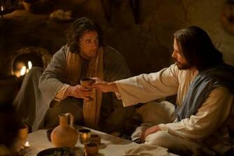 Jesus Blesses And Passes Wine