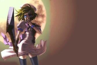 Anime Girl Samurai Fondo Escritorio Wallpaper