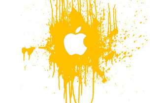 Orange Apple Wallpaper