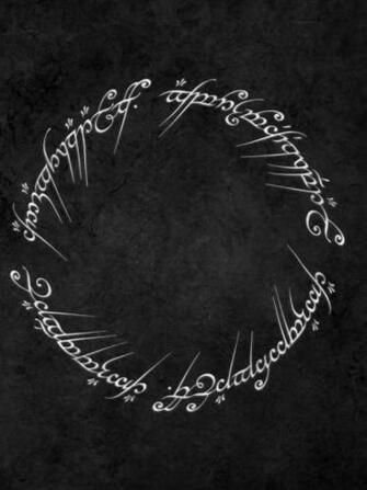 Lotr Ring Carvings Screensaver For Amazon Kindle
