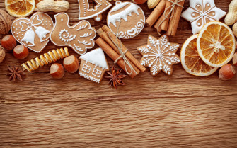 Christmas Cookies Desktop Wallpaper